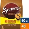 Senseo Strong Koffiepads - 10 X 48 Stuks -Beroemde Koffie Winkel 1000x1200