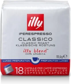Illy - Iperespresso Koffie Home Classico Lungo 6 X 18 Capsules -Beroemde Koffie Winkel 1010x1200 1