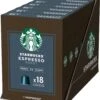 Starbucks By Nespresso Capsules Espresso Roast - 7 Doosjes à 18 Koffiecups -Beroemde Koffie Winkel 1043x1200