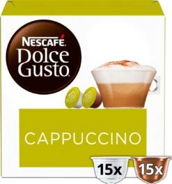Nescafé Dolce Gusto Cappuccino Capsules - 90 Koffiecups 12 Nescafé Dolce Gusto Cappuccino Capsules - 90 Koffiecups -Beroemde Koffie Winkel 1122x1200 3