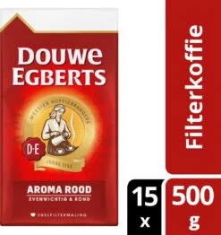 Douwe Egberts Aroma Rood Filterkoffie - 15 X 500 Gram -Beroemde Koffie Winkel 1132x1200 18