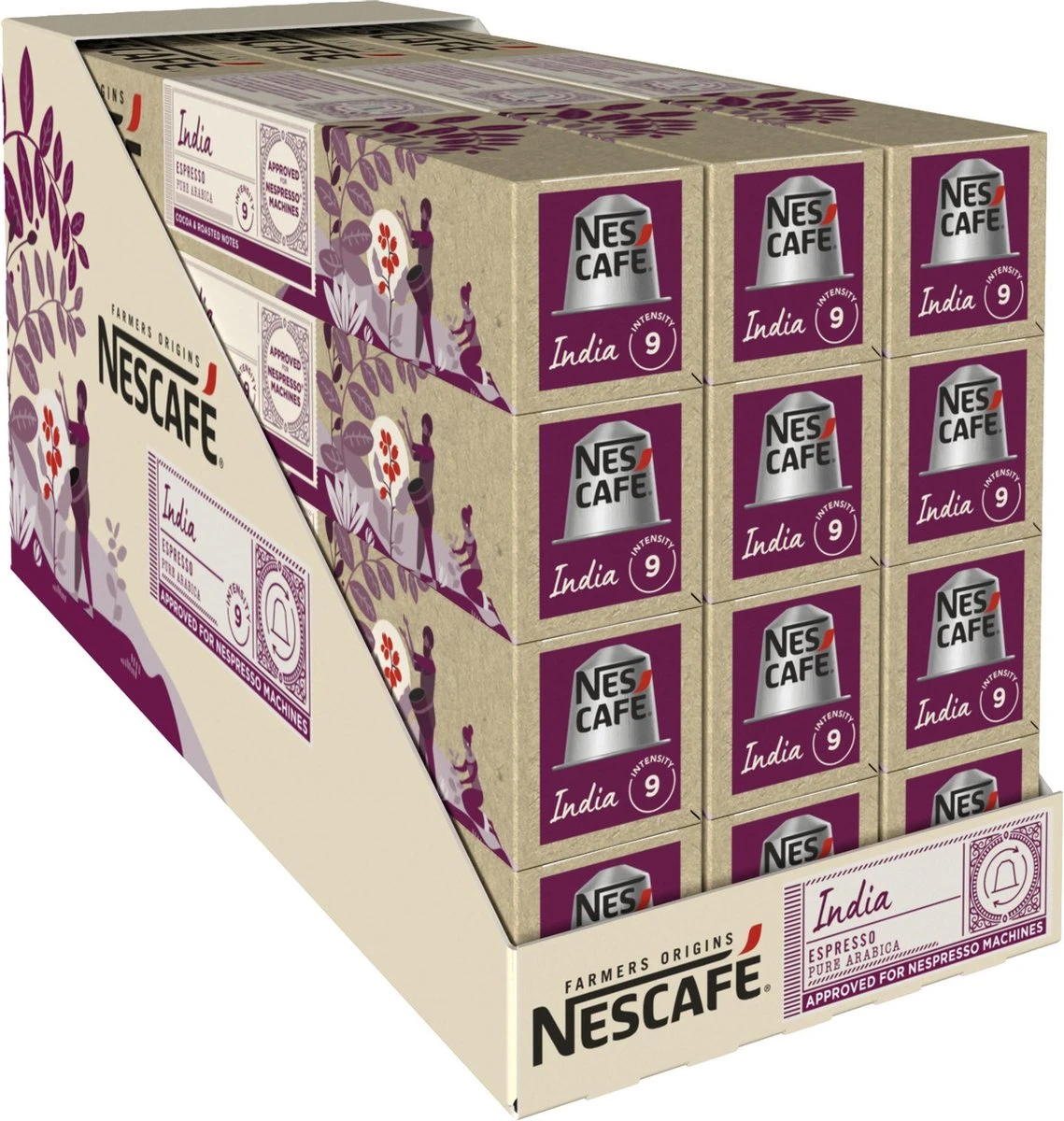Nescafé Farmers Origins India Espresso Capsules - 120 Koffiecups 3 Nescafé Farmers Origins India Espresso Capsules - 120 Koffiecups