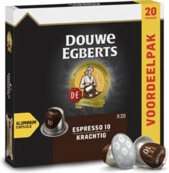 Douwe Egberts Espresso Krachtig Koffiecups - Intensiteit 10/12 - 10 X 20 Capsules 19 Douwe Egberts Espresso Krachtig Koffiecups - Intensiteit 10/12 - 10 X 20 Capsules -Beroemde Koffie Winkel 1171x1200