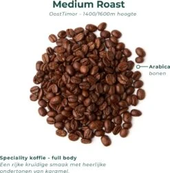 Soolong Sense Oost Timor Nr1000 Koffiebonen Smooth Lacau - Speciality Koffie Arabica Medium Roast Met Rijke Kruidige Smaak Met Heerlijke Ondertonen Van Karamel - Zak 250gram -Beroemde Koffie Winkel 1174x1200