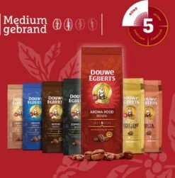 Douwe Egberts Aroma Rood Koffiebonen - 6 X 500 Gram 19 Douwe Egberts Aroma Rood Koffiebonen - 6 X 500 Gram -Beroemde Koffie Winkel 1181x1200