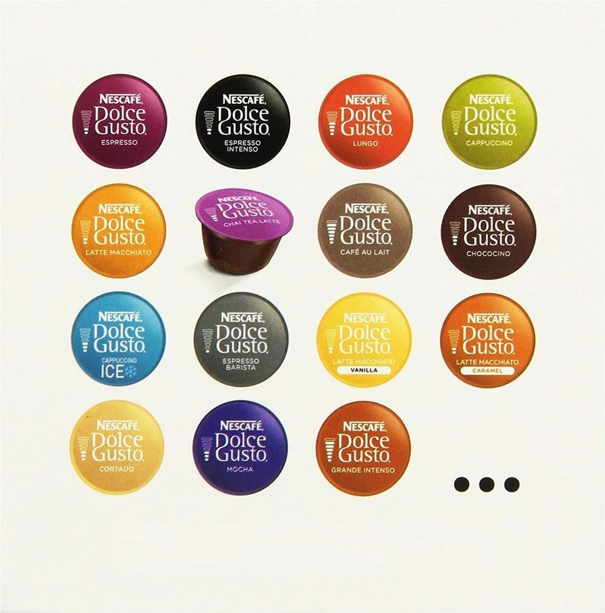 Nescafé Dolce Gusto Cappuccino Capsules - 48 Koffiecups 6 Nescafé Dolce Gusto Cappuccino Capsules - 48 Koffiecups - Afbeelding 4