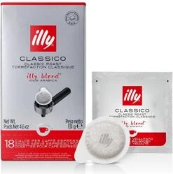 Illy ESE 18 Servings Monodose Normaal 8 Illy ESE 18 Servings Monodose Normaal -Beroemde Koffie Winkel 1191x1200