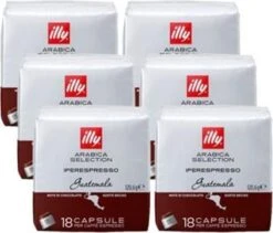 Illy Capsules Iperespresso Arabica Selection Guatemala 6 X 18 Stuks