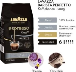 Lavazza Espresso Barista Perfetto Koffiebonen - 500 Gram X4 -Beroemde Koffie Winkel 1200x1137