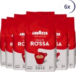 Lavazza Qualita Rossa Koffiebonen - 6x1KG