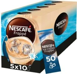 Nescafé Frappé Oploskoffie - 5 Doosjes à 10 Zakjes 9 Nescafé Frappé Oploskoffie - 5 Doosjes à 10 Zakjes -Beroemde Koffie Winkel 1200x1156