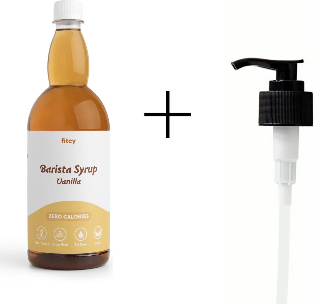 Fitcy | Koffiesiroop | Vanille | Barista Syrup | Zero | Vegan | Vetvrij | Suikervrij | Keto-vriendelijk | Koffie | Siroop | MET DOSEERPOMP | 1L 3 Fitcy | Koffiesiroop | Vanille | Barista Syrup | Zero | Vegan | Vetvrij | Suikervrij | Keto-vriendelijk | Koffie | Siroop | MET DOSEERPOMP | 1L