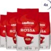 Lavazza Qualita Rossa Koffiebonen - 500 Gram X4 -Beroemde Koffie Winkel 1200x1167