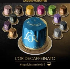 L'OR Espresso Decaffeinato Koffiecups - Intensiteit 6/12 - 10 X 10 Capsules 23 L'OR Espresso Decaffeinato Koffiecups - Intensiteit 6/12 - 10 X 10 Capsules -Beroemde Koffie Winkel 1200x1173 10