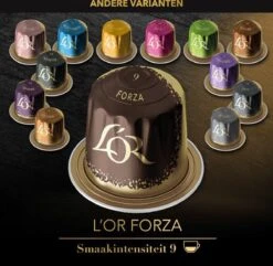 L'OR Espresso Forza Koffiecups - Intensiteit 9/12 - 10 X 10 Capsules 21 L'OR Espresso Forza Koffiecups - Intensiteit 9/12 - 10 X 10 Capsules -Beroemde Koffie Winkel 1200x1173 7