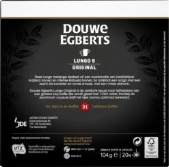 Douwe Egberts Lungo Original Koffiecups - Intensiteit 6/12 - 10 X 20 Capsules 13 Douwe Egberts Lungo Original Koffiecups - Intensiteit 6/12 - 10 X 20 Capsules -Beroemde Koffie Winkel 1200x1184 2