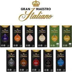 Gran Maestro Italiano - Lungo Intenso - Koffiecups - Nespresso Compatibel Capsules - Krachtige Smaak - 6 X 20 Cups -Beroemde Koffie Winkel 1200x1191 1