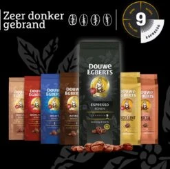 Douwe Egberts Espresso Koffiebonen - 4 X 1000 Gram - Extra Grote Verpakking -Beroemde Koffie Winkel 1200x1191 2