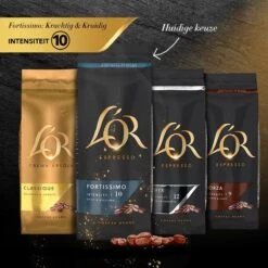 L'OR Espresso Fortissimo Koffiebonen (10) - 4 X 500 Gram -Beroemde Koffie Winkel 1200x1200 173