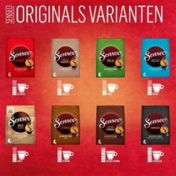 Senseo Espresso Koffiepads - 9/9 Intensiteit - 10 X 36 Pads -Beroemde Koffie Winkel 1200x1200 254