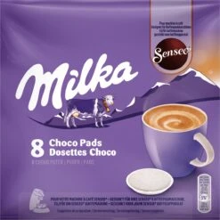 Senseo Milka Pads - 4 X 8 Pads - Warme Chocolademelk -Beroemde Koffie Winkel 1200x1200 263