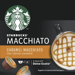 Starbucks By Dolce Gusto Caramel Macchiato Capsules - 36 Koffiecups -Beroemde Koffie Winkel 1200x1200 80