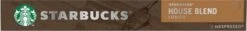 Starbucks By Nespresso House Blend Medium Roast Capsules - 120 Koffiecups 9 Starbucks By Nespresso House Blend Medium Roast Capsules - 120 Koffiecups -Beroemde Koffie Winkel 1200x152 1