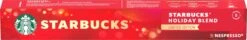 Starbucks By Nespresso Capsules Holiday Blend - 12 Doosjes à 10 Koffiecups 7 Starbucks By Nespresso Capsules Holiday Blend - 12 Doosjes à 10 Koffiecups -Beroemde Koffie Winkel 1200x196 1