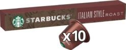 Starbucks By Nespresso Capsules Italian Roast - 12 Doosjes à 10 Koffiecups -Beroemde Koffie Winkel 1200x480