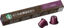 Starbucks By Nespresso Caffe Verona Dark Roast Capsules - 120 Koffiecups -Beroemde Koffie Winkel 1200x540