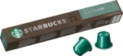 Starbucks By Nespresso Pike Place Medium Roast Capsules - 120 Koffiecups -Beroemde Koffie Winkel 1200x543
