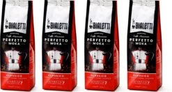 Bialetti Moka Classico Gemalen Koffie - 4 X 250 Gram