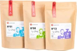 Localroast Koffie Proefpakket | Cadeaupakket | Vers Gebrand | Gemalen| Top Selectie| 3 X 200g | Direct Van Lokale Microbranderij -Beroemde Koffie Winkel 1200x802