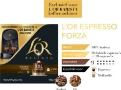 L'OR BARISTA XXL Forza (9) - 5 X 10 Koffiecups -Beroemde Koffie Winkel 1200x895 2