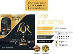 L'OR BARISTA XXL Ristretto (11) - 5 X 10 Koffiecups 18 L'OR BARISTA XXL Ristretto (11) - 5 X 10 Koffiecups -Beroemde Koffie Winkel 1200x896