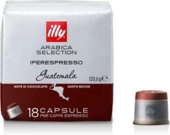 Illy Capsules Iperespresso Arabica Selection Guatemala 6 X 18 Stuks 7 Illy Capsules Iperespresso Arabica Selection Guatemala 6 X 18 Stuks -Beroemde Koffie Winkel 1200x956