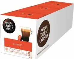 NESCAFÉ Dolce Gusto Lungo Koffie - 3 X 16 Cups -Beroemde Koffie Winkel 1200x960