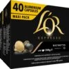 L'OR Espresso Ristretto Koffiecups - Intensiteit 11/12 - 4 X 40 Capsules 1 L'OR Espresso Ristretto Koffiecups - Intensiteit 11/12 - 4 X 40 Capsules -Beroemde Koffie Winkel 1200x984 1
