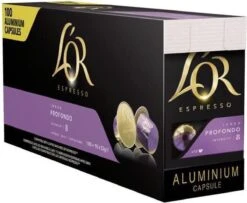 L'Or Espresso Profondo Koffiecups - 10 X 10 Stuks -Beroemde Koffie Winkel 1200x987 2