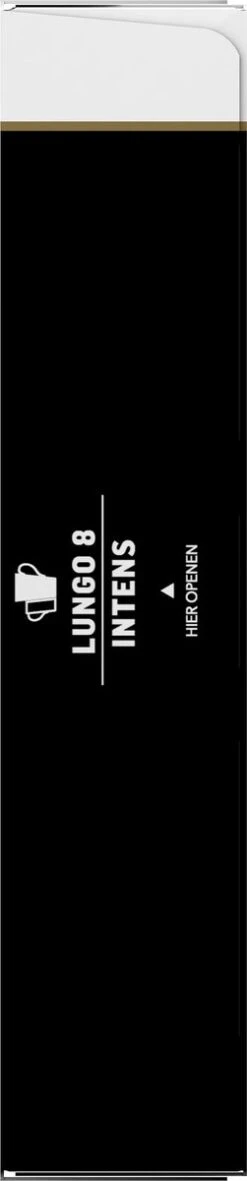 Douwe Egberts Lungo Intens Koffiecups - Intensiteit 8/12 - 10 X 10 Capsules -Beroemde Koffie Winkel 251x1200