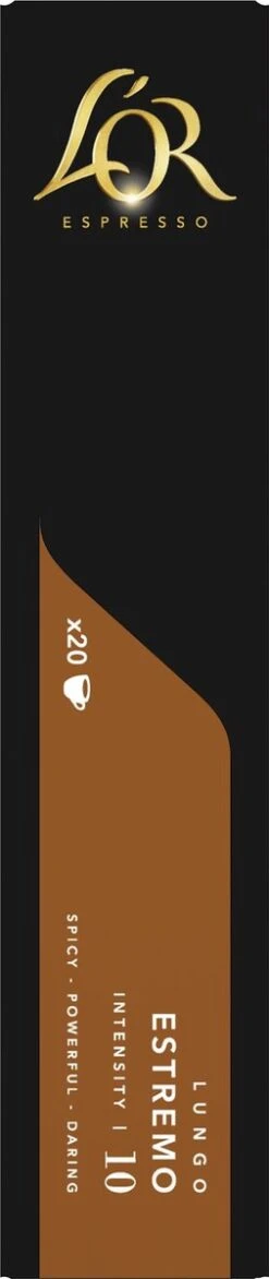 L'OR Lungo Estremo (10) - 10 X 20 Koffiecups -Beroemde Koffie Winkel 253x1200 5