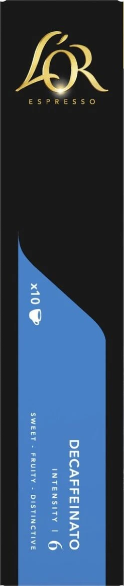 L'OR Espresso Decaffeinato Koffiecups - Intensiteit 6/12 - 10 X 10 Capsules 16 L'OR Espresso Decaffeinato Koffiecups - Intensiteit 6/12 - 10 X 10 Capsules -Beroemde Koffie Winkel 255x1200 11