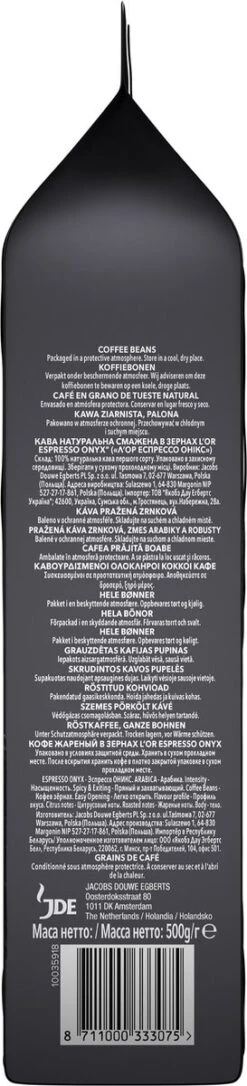 L'OR Espresso Onyx Koffiebonen (12) - 4 X 500 Gram 16 L'OR Espresso Onyx Koffiebonen (12) - 4 X 500 Gram -Beroemde Koffie Winkel 273x1200