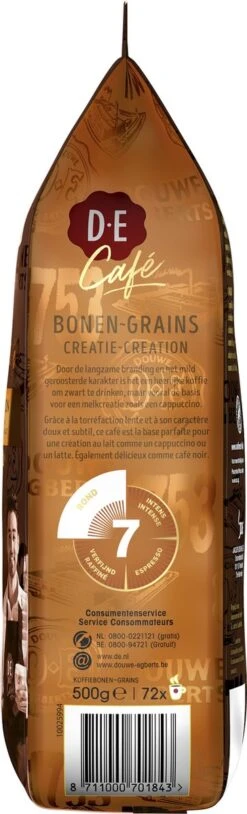 Douwe Egberts D.E Café Creatie Koffiebonen - 7/9 Intensiteit - 4 X 500 Gram -Beroemde Koffie Winkel 364x1200 4