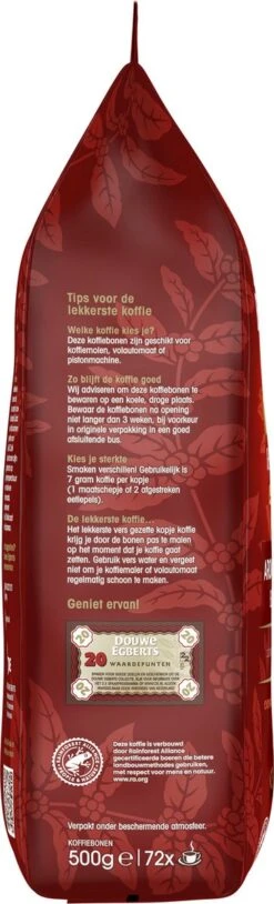 Douwe Egberts Aroma Rood Koffiebonen - 6 X 500 Gram 16 Douwe Egberts Aroma Rood Koffiebonen - 6 X 500 Gram -Beroemde Koffie Winkel 364x1200 9