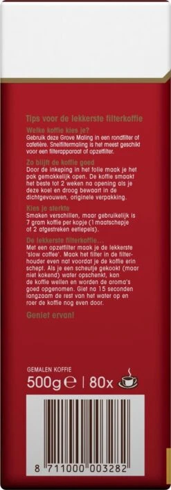 Douwe Egberts Aroma Rood Grove Maling Filterkoffie - 6 X 500 Gram 12 Douwe Egberts Aroma Rood Grove Maling Filterkoffie - 6 X 500 Gram -Beroemde Koffie Winkel 421x1200