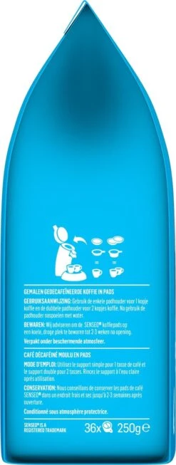 Senseo Decaf Koffiepads - 5/9 Intensiteit - 10 X 36 Pads -Beroemde Koffie Winkel 454x1200 4
