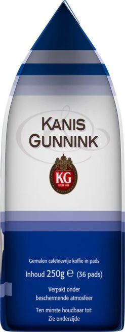 Kanis & Gunnink Cafeïnevrij Koffiepads - 10 X 36 Pads -Beroemde Koffie Winkel 454x1200 6
