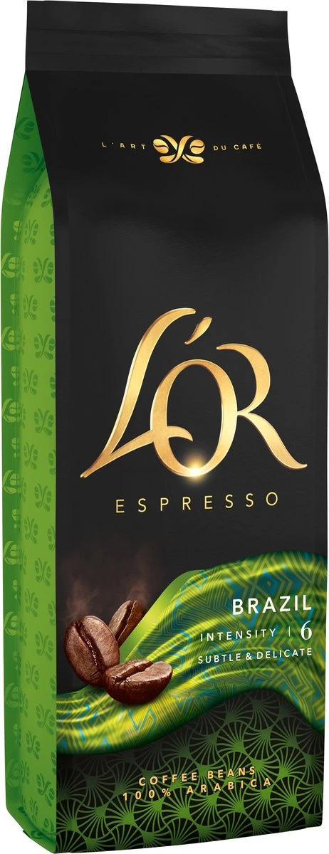 L'OR Espresso Origins Brazil Koffiebonen (6) - 4 X 500 Gram 11 L'OR Espresso Origins Brazil Koffiebonen (6) - 4 X 500 Gram - Afbeelding 9