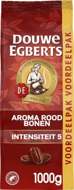 Douwe Egberts Aroma Rood Koffiebonen - 4 X 1000 Gram - Extra Grote Verpakking 13 Douwe Egberts Aroma Rood Koffiebonen - 4 X 1000 Gram - Extra Grote Verpakking -Beroemde Koffie Winkel 472x1200